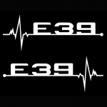 2 t&uuml;kki mitme mudeli auto aknakleebiseid ja kleebiseid autokere kleebised Mootori kapoti kleebised BMW E60 E61 E46 E39 E91 kleebiste tarvikud E39