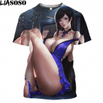 3D multifilmi animatsiooni T-s&auml;rgid Meeste 3D Prindiga Seksikas Naine Multifilmifiguur l&uuml;hikeste varrukatega Riided Jaapani Anime S&auml;rk Hip Hop Harajuku 6XL