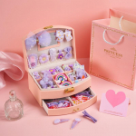 Laste juuksen&otilde;elad Juuste aksessuaarid Hoiukast T&uuml;drukutele Ehtekomplekt Mitmekihilised K&otilde;rvar&otilde;ngad K&otilde;rvar&otilde;ngad Hoiukarp Kingitus