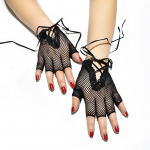 1 paar v&otilde;rkkindaid pitsist randmepael kindad gooti punk rock Lolita kindad LXY must