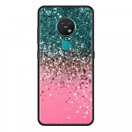 Kuldne roosa s&auml;raprindiga mobiiltelefoni &uuml;mbris Nokia 5,4 7,2 3,4 5,3 2,3 3,2 8,3 5G 2,4 2,2 4,2 1,3 1,4 C20 G20 X20 Coque jaoks Nokia 7.2