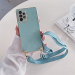 Redmi Note 12s pinnakattega silikoonist TPU &uuml;mbris jaoks Xiaomi Redmi Note 12 Pro Plus Turbo Note12 12T 11T Pro 11s Crossbody kaelakee n&ouml;&ouml;ripael, pehme kate redmi note 11 pro taevasinine v&auml;rv