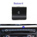 Armatuurlaua kliimaseade AC Vent CD-m&auml;ngija juhtkork AC nupu v&otilde;tme vahetus BMW F20 F21 F22 F30 F35 F34 F36 F45 jaoks Button-6