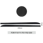 2tk Auto k&uuml;ljeseeliku k&uuml;nnistriibu kleebised 3D s&uuml;sinikkiust BMW E90 E92 E93 F20 F21 F30 F31 F32 F33 F34 F15 F10 F01 F11 F02 jaoks F10 F11 black