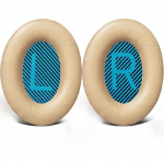 Professionaalsed k&otilde;rvapadjad Bose k&otilde;rvaklappide jaoks, asendusk&otilde;rvapadjad Bose'ile QuietComfort 15 QC15 QC25 QC2 QC35/Ae2 Ae2i Ae2w beež