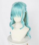 Anime Long Wig Cosplay High-Rise Invasion Shinzaki Kuoni kost&uuml;&uuml;m kuumakindlad s&uuml;nteetilised juuksed Shinzaki Kuoni naiste peoparukad One Size roheline