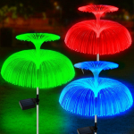 8PC v&auml;litingimustes p&auml;ikeseenergia aiakaunistus Meduuslamp v&auml;lis&otilde;ue muru 7 v&auml;rvi muutev veekindel kodu j&otilde;ulup&uuml;ha sisehoovi aia paigutus Style B 6PC