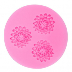 K&uuml;psetusvorm 3 &otilde;&otilde;nsusega DIY k&auml;sitsi valmistatud m&auml;nnik&auml;bi p&auml;evalillelillek&uuml;&uuml;nlavormi pagari&auml;ri roosa