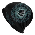 Kapott M&uuml;tsid Valknut Hrungnir Heart Odin Unisex Mood Beanie Caps Viking Skullies Suusam&uuml;ts Pehme peakate One Size