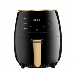 Uus Air Fryer Home Suure v&otilde;imsusega friikartulite masin Multifunktsionaalne elektriline frit&uuml;&uuml;r 6L Black