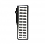 LHD auto pedaalid Volkswagen VW Tiguan 2009 - 2016 roostevabast terasest AT MT gaasipiduri pedaali katte tugi pedaali padi 1Pc Rest Pedal