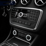 3tk Auto helitugevuse nupp kliimaseadme nupp dekoratiivr&otilde;ngas Merc+edes-Be+nz a klass b klass c klass e klass CLA GLA GLE sinine