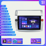 Hizpo 8G+128G 2din Android 12 autoraadio Citroen C4 C-Triomphe C-Quatre 2004-2014 Multimeedia Video 4G Carplay RDS DSP GPS Navigaion DAB Autoradio jaoks S1 8Core 3G 32G AI