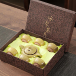 Loominguline j&auml;&auml;purunemine Kvaliteetne Kung Fu teekomplekt kinkekarbikomplekt Majapidamise lihtne komplekt Keraamiline teekann &Uuml;ks pott Kuus tassi