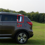 KIA Sportage 2011-2016 jaoks ukserihm kroom C samba kate GARNISH ASSY-RR DR 832703W010 832803W010 83270-3W010 83280-3W010 Left