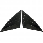 Tagaakna luugi katiku katte trimmi kleebised Hyundai Tucson NX4 -2023 ABS-autode stiilile must