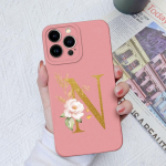 Apple iPhone 13 14 15 Pro Max X XS XR SE telefoni korpuse kate Vedel pehme matt silikoon Mood p&otilde;rutuskindlad lillekirjad iPhone'i korpuse kaitseraua jaoks iPhone XS Max