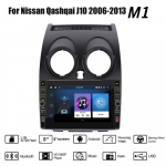 8-tolline Androidi autoraadio multimeediumivideopleier Nissan Qashqai J10 2006-2013 jaoks koos nupunupuga WiFi BT 2 Din 1+32GB 1+32GB