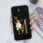 Xiaomi Redmi A1+ A2+ Plus 10C 12C 11A 9A 8A Pro &uuml;mbrise tagakaas Matt P&otilde;rutuskindel pehme silikoon kandiline telefonikotid Lilled Kirjad Redmi kaitseraua jaoks Redmi 12C