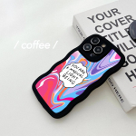 Wave Shape Pehme TPU &uuml;mbris Redmi 10C 12C Redmi Note 12 Pro jaoks Samsung S23 Ultra A23 Realme C55 C53 Infinix Tecno OPPO A58 Vivo V20 SE IPhone Cover Infinix HOT 30 play