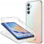 360-kraadine kogu keha kaitsev pehme TPU+PC l&auml;bipaistev telefoni &uuml;mbris Samsung Galaxy S23 FE S23FE S23+ S23 Ultra S23 Plus jaoks Samsung Galaxy S23 Ultra puhas