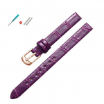 8 mm 10 mm naiste t&uuml;drukute &otilde;huke ehtsast nahast rihm, kvaliteetne kellatarvikud rihmapaela Kellarihm roosakuldne n&ouml;&ouml;pn&otilde;elaga pannal 8mm