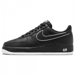 Nike Air Force 1 07 Must Valge Kontuuriga Swoosh Meeste Tossud DV0788-002 44.5