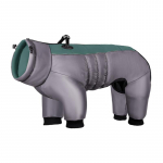 Big Dog Kombinesoonid Veekindlad Koerte Riided Keskmise Suurtele Koertele Talve Onesie Lemmikkost&uuml;&uuml;m Prantsuse buldogi jope Labradori kost&uuml;&uuml;m 6XL tumeroheline v&auml;rv