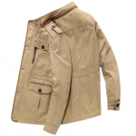 Jope Meeste vabaaja tuulejope suur puuvillane topp XXXL