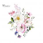 Tualettruumi kaane kleebis Tugev kleepuvus PVC Veekindel Kergesti kooritav Lilleteema WC-istme kleebis Tualettruumi kunstkaunistus Flower