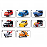 T&otilde;mmake tagasi Sport v&otilde;idus&otilde;iduauto mudel Ehitusklotsid M&auml;nguklotsid 8-osaline kingitus poistele No Box