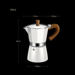 Mocha pott 150/300 ml Vintage Classic kohvin&otilde;ud espresso alumiiniumist kohvimasin kohviku tarvikud veekeetja Latte pliidid 300ml