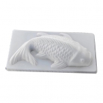 Koogivorm Kvaliteetne mittenakkuv madala s&uuml;sinikusisaldusega koogivorm 3D Koi kalavorm Kalavorm k&ouml;&ouml;gile M