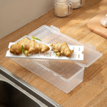 Kompaktne kindla kaanega v&uuml;rtsikonteiner k&ouml;&ouml;gimaitseainete ja maitseainete korraldamiseks