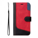 Sony Xperia 1 II,Xperia 10 II,Xperia 5 II,Xperia 1 IV...Kolmev&auml;rvilises stiilis liitmisdisainiga PU-nahast klapp-aluse rahakoti telefonikoti &uuml;mbris Sony Xperia 5 V must