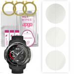 3x apgo MATTE h&uuml;drogeelekraani kaitsekile Honor Watch GS Pro jaoks, h&uuml;drogeelkile, h&otilde;lpsasti paigaldatav positsioneerimiskihiga