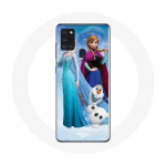 Coque Samsung Galaxy A21S La Reine Des Neiges Elsa Anna Olaf