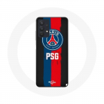 &Uuml;mbris Samsung galaxy A32 5G Paris Saint Germain PSG logoga sinine punane must taust