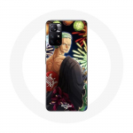 &Uuml;mbris Xiaomi Redmi Note 11s 5G One Piece Merry Christmas Zoro Anime Manga jaoks