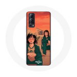 Vivo Y72 Case Squid m&auml;ng Kang Sae Byeok number 067 ja Ji Yeong number 240