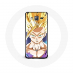 &Uuml;mbris Samsung Galaxy j5 Dragon Ball Manga Goku Angry Face jaoks