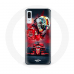 &Uuml;mbris Samsung Galaxy A40 Vormel 1 Sebastian Vetteli F1 juhile, punane