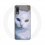 &Uuml;mbris Samsung Galaxy A02 T&uuml;rgi kaubiku Kassi sinise ja kollase silmaga