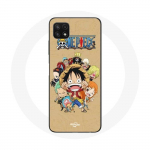 Coque pour Samsung Galaxy A22 5G One piece Manga Equipage du Chapeau de Paille