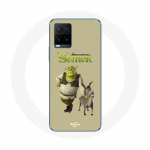 Coque pour Vivo Y21s 2021 / Y21 2021 Shrek et l'&acirc;ne Film