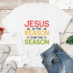 Jeesus on minu jumal Kuningas K&otilde;ik Naiste Vintage Topid Christian Faith T-s&auml;rk Religioon Riided Vabaajamood Camisetas Mujer Tee L