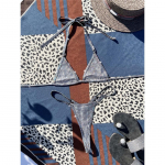 Plaid Halter Extreme Mini Micro Thong Bikiinid Naiste ujumistrikoo Naiste Ujumisriided Kaheosaline bikiinikomplekt supelkost&uuml;&uuml;m ujumine S h&otilde;be