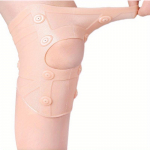 1 tk magnetteraapia p&otilde;lvekaitsmed, p&otilde;lvetugede toetavad survevarrukad Liigesevalu artriidi valu leevendav vigastuse taastav kaitsev&ouml;&ouml; One size beež