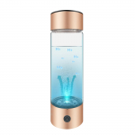 Vesiniku vee generaator PEM SPE tehnoloogiaga 330 ml laetav vesiniku veepudel - kuld