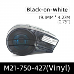 1 tk vin&uuml;&uuml;lsildi kassett M21-750-427 M21-1000-427 M21-1250-427 M21-1500-427 BMP21-PLUS BMP21-LAB etiketiprinteri etiketilint 1PCS M21-750-427